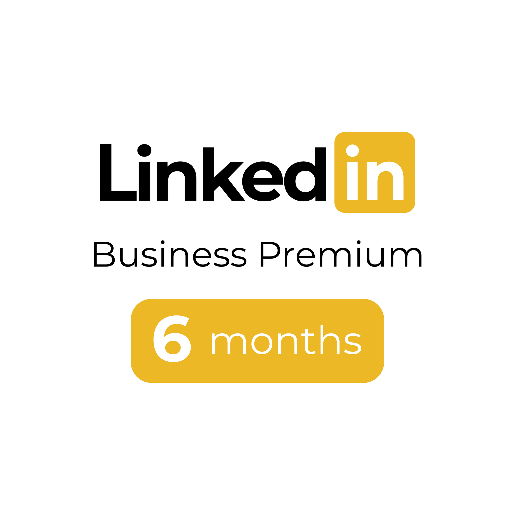 LinkedIn|Business Premium #6 Months Plan