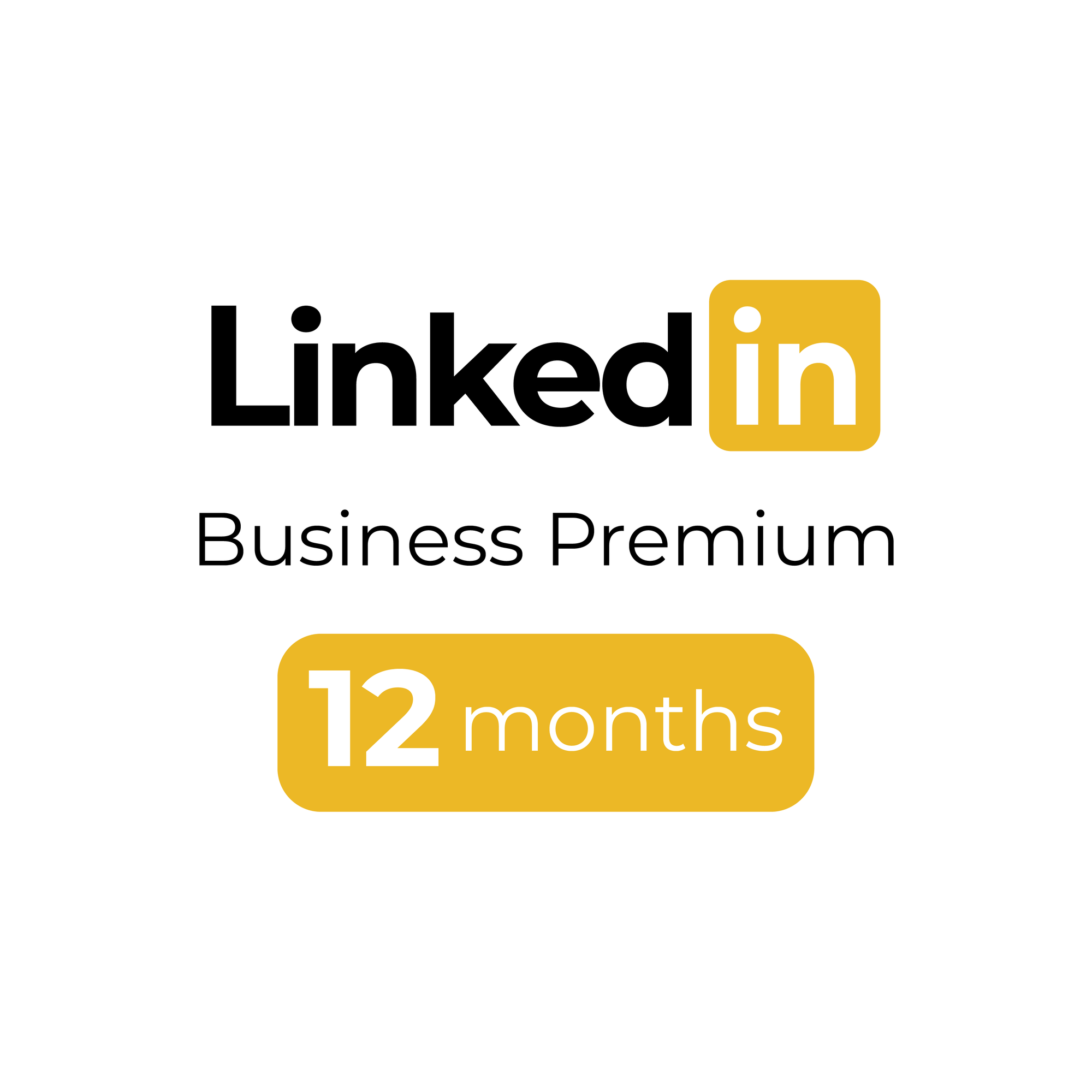 LinkedIn|Business Premium #12 Months Plan